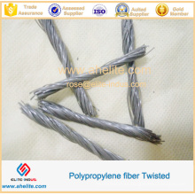 Polypropylebe Concrete Twisted Fibre para Suelo